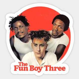 The Fun Boy Three Sticker